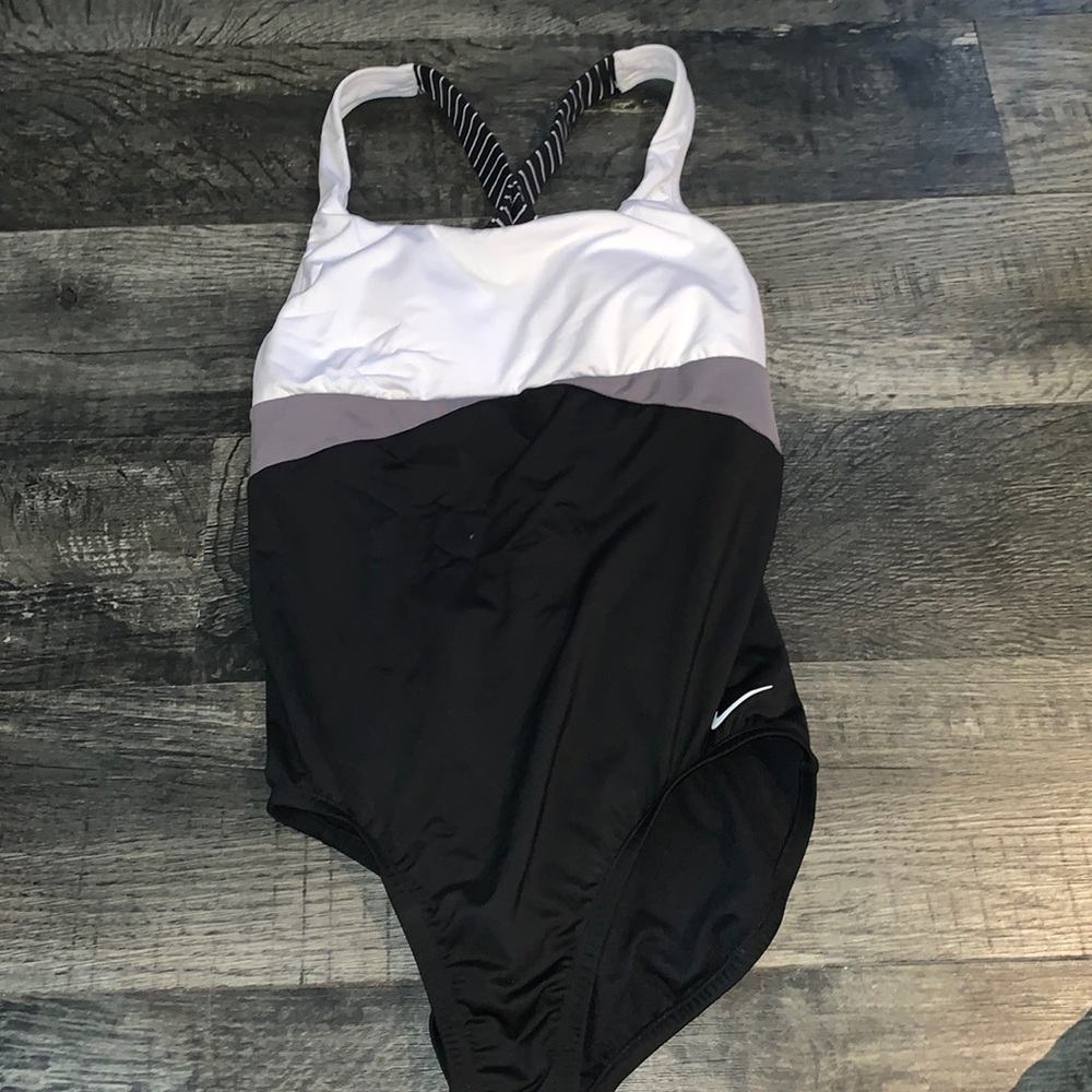 Nike one piece swim suit